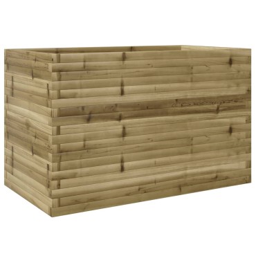 vidaXL Ζαρντινιέρα Κήπου 110x60x68,5 εκ. από Εμποτισμένο Ξύλο Πεύκου