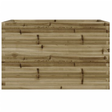 vidaXL Ζαρντινιέρα Κήπου 110x60x68,5 εκ. από Εμποτισμένο Ξύλο Πεύκου