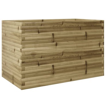 vidaXL Ζαρντινιέρα Κήπου 110x60x68,5 εκ. από Εμποτισμένο Ξύλο Πεύκου