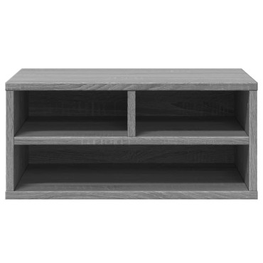 vidaXL Βάση Εκτυπωτή Γκρι Sonoma 49x40x22,5 εκ. από Επεξεργασμένο Ξύλο