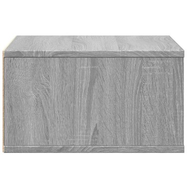 vidaXL Βάση Εκτυπωτή Γκρι Sonoma 49x40x22,5 εκ. από Επεξεργασμένο Ξύλο