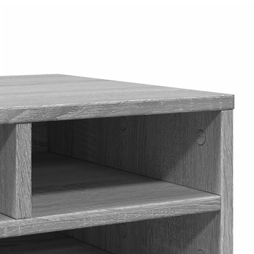 vidaXL Βάση Εκτυπωτή Γκρι Sonoma 49x40x22,5 εκ. από Επεξεργασμένο Ξύλο