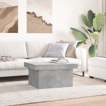 vidaXL Τραπεζάκι Σαλονιού Γκρι Σκυρ. 100x55x40cm Επεξεργασμένο Ξύλο 1 τεμ.