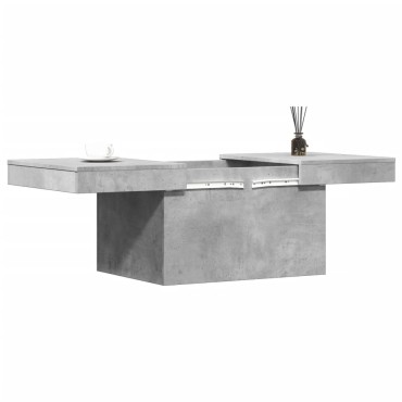 vidaXL Τραπεζάκι Σαλονιού Γκρι Σκυρ. 100x55x40cm Επεξεργασμένο Ξύλο 1 τεμ.