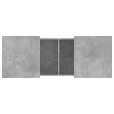 vidaXL Τραπεζάκι Σαλονιού Γκρι Σκυρ. 100x55x40cm Επεξεργασμένο Ξύλο 1 τεμ.
