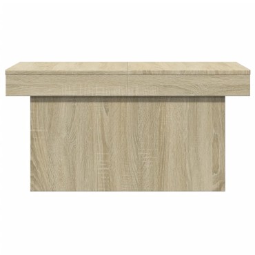 vidaXL Τραπεζάκι Σαλονιού Sonoma Δρυς 80x55x40cm Επεξεργασμένο Ξύλο 1 τεμ.
