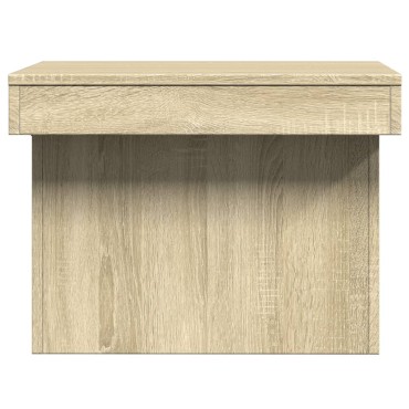 vidaXL Τραπεζάκι Σαλονιού Sonoma Δρυς 80x55x40cm Επεξεργασμένο Ξύλο 1 τεμ.