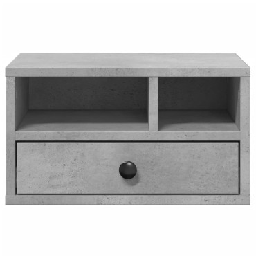 vidaXL Βάση Εκτυπωτή Γκρι Σκυρ. 40x32x22,5 εκ. από Επεξεργασμένο Ξύλο