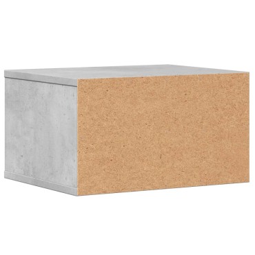 vidaXL Βάση Εκτυπωτή Γκρι Σκυρ. 40x32x22,5 εκ. από Επεξεργασμένο Ξύλο