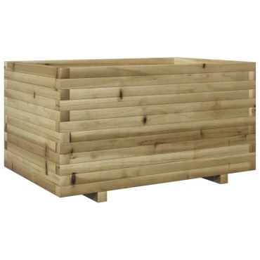 vidaXL Ζαρντινιέρα Κήπου 90x60x49,5 εκ. από Εμποτισμένο Ξύλο Πεύκου