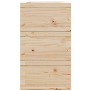 vidaXL Ζαρντινιέρα Κήπου 90x40x72,5 εκ από Μασίφ Ξύλο Πεύκου
