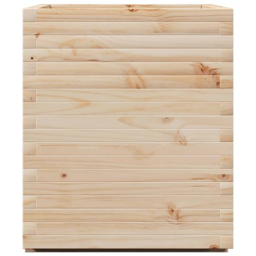 vidaXL Ζαρντινιέρα Κήπου 90x60x72,5 εκ από Μασίφ Ξύλο Πεύκου