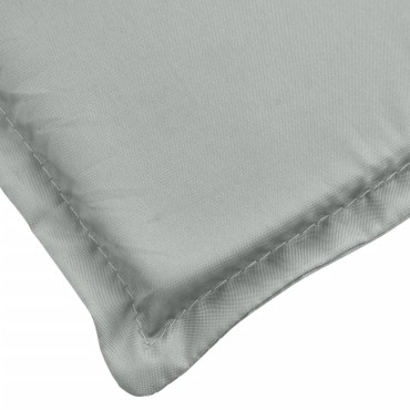 vidaXL Μαξιλάρι Ξαπλώστρας Ανοιχτό Γκρι 200x50x4cm Ύφασμα