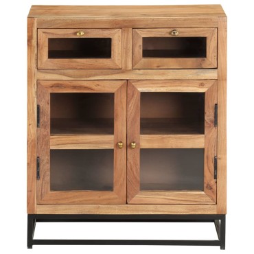 vidaXL Ντουλάπι 60x35x70cm από Μασίφ Ξύλο Ακακίας 1 τεμ.