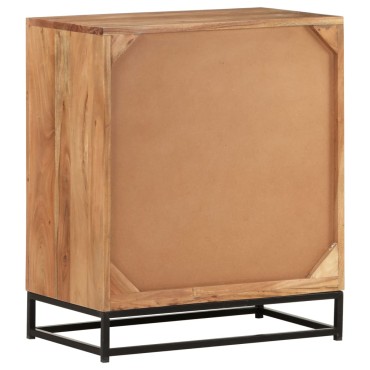 vidaXL Ντουλάπι 60x35x70cm από Μασίφ Ξύλο Ακακίας 1 τεμ.