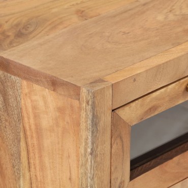 vidaXL Ντουλάπι 60x35x70cm από Μασίφ Ξύλο Ακακίας 1 τεμ.