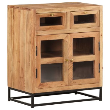 vidaXL Ντουλάπι 60x35x70cm από Μασίφ Ξύλο Ακακίας 1 τεμ.