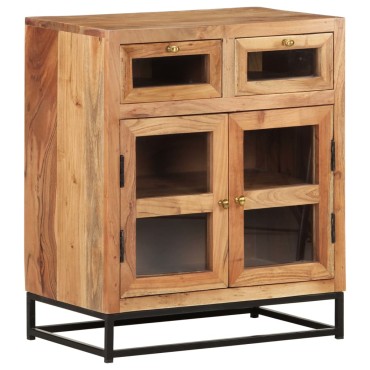 vidaXL Ντουλάπι 60x35x70cm από Μασίφ Ξύλο Ακακίας 1 τεμ.