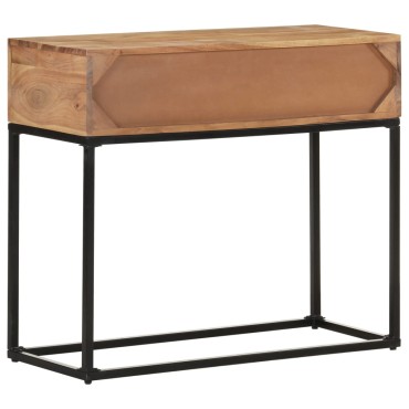 vidaXL Τραπέζι Κονσόλα 90x35x76cm από Μασίφ Ξύλο Ακακίας 1 τεμ.