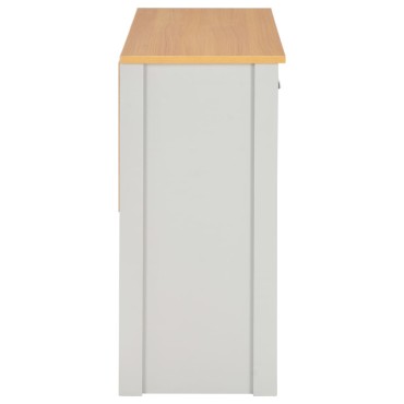 vidaXL Τραπέζι Κονσόλα Γκρι 97x35x76cm 1 τεμ.