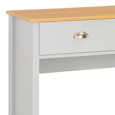 vidaXL Τραπέζι Κονσόλα Γκρι 97x35x76cm 1 τεμ.