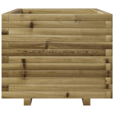 vidaXL Ζαρντινιέρα Κήπου 60x60x49,5 εκ. από Εμποτισμένο Ξύλο Πεύκου