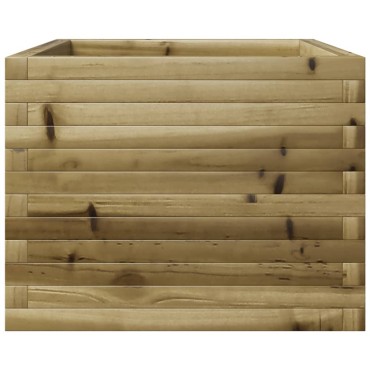 vidaXL Ζαρντινιέρα Κήπου 60x60x49,5 εκ. από Εμποτισμένο Ξύλο Πεύκου