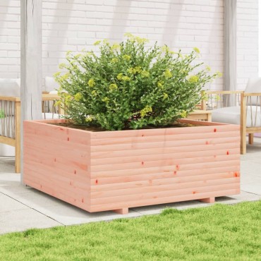 vidaXL Ζαρντινιέρα Κήπου 110x110x49,5 εκ. από Μασίφ Ξύλο Ψευδοτσούγκας