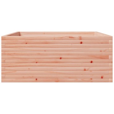 vidaXL Ζαρντινιέρα Κήπου 110x110x49,5 εκ. από Μασίφ Ξύλο Ψευδοτσούγκας