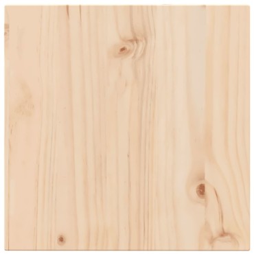 vidaXL Επιφάνεια Τραπεζιού Τετράγωνη 40x40x1,7cm Μασίφ Ξύλο Πεύκου 1 τεμ.