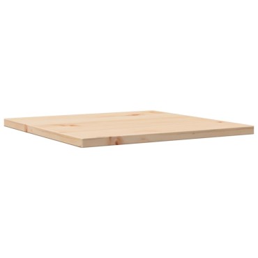 vidaXL Επιφάνεια Τραπεζιού Τετράγωνη 40x40x1,7cm Μασίφ Ξύλο Πεύκου 1 τεμ.