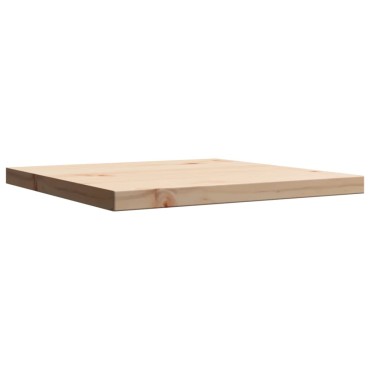 vidaXL Επιφάνεια Τραπεζιού Τετράγωνη 40x40x2,5cm Μασίφ Ξύλο Πεύκου 1 τεμ.