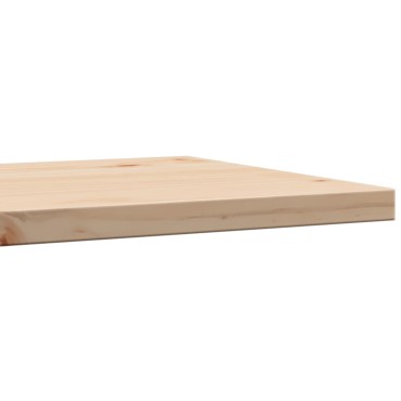 vidaXL Επιφάνεια Τραπεζιού Τετράγωνη 40x40x2,5cm Μασίφ Ξύλο Πεύκου 1 τεμ.