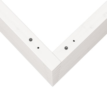 vidaXL Ζαρντινιέρα Κήπου Λευκή 60x60x68,5 εκ. από Μασίφ Ξύλο Πεύκου