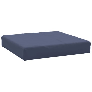 vidaXL Μαξιλάρι Παλέτας Ναυτικό Μπλε 60x60x9,5cm Ύφασμα Oxford