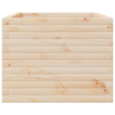 vidaXL Ζαρντινιέρα Κήπου 110x60x49,5 εκ από Μασίφ Ξύλο Πεύκου