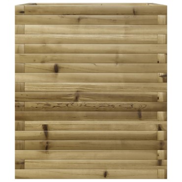 vidaXL Ζαρντινιέρα Κήπου 60x60x68,5 εκ. από Εμποτισμένο Ξύλο Πεύκου