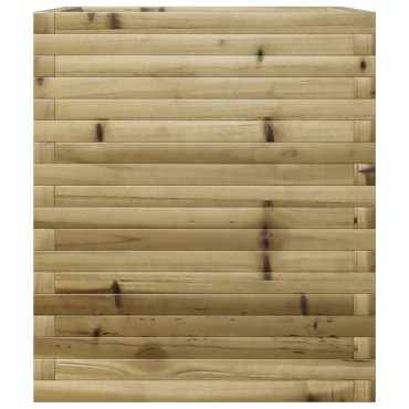 vidaXL Ζαρντινιέρα Κήπου 60x60x68,5 εκ. από Εμποτισμένο Ξύλο Πεύκου