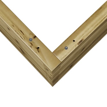 vidaXL Ζαρντινιέρα Κήπου 60x60x68,5 εκ. από Εμποτισμένο Ξύλο Πεύκου
