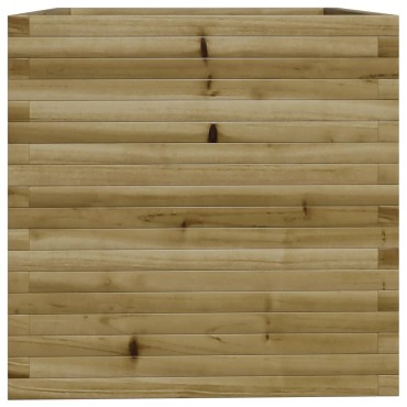 vidaXL Ζαρντινιέρα Κήπου 70x70x72,5 εκ. από Εμποτισμένο Ξύλο Πεύκου