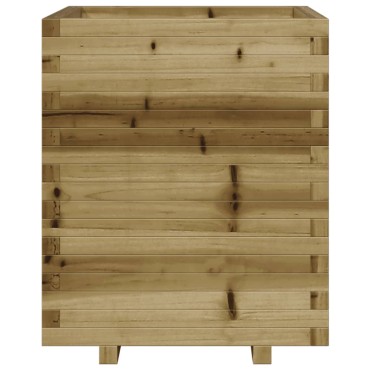 vidaXL Ζαρντινιέρα Κήπου 60x60x72,5 εκ. από Εμποτισμένο Ξύλο Πεύκου