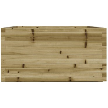vidaXL Ζαρντινιέρα Κήπου 90x90x49,5 εκ. από Εμποτισμένο Ξύλο Πεύκου