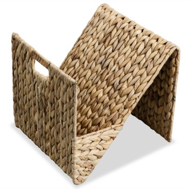 vidaXL Θήκη Περιοδικών 31x31x31cm από Υάκινθο του Νερού 1 τεμ.