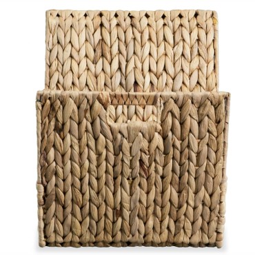 vidaXL Θήκη Περιοδικών 31x31x31cm από Υάκινθο του Νερού 1 τεμ.