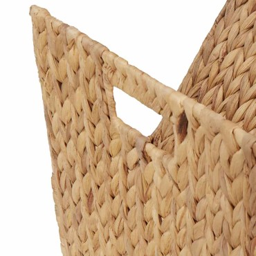 vidaXL Θήκη Περιοδικών 31x31x31cm από Υάκινθο του Νερού 1 τεμ.