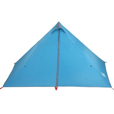 vidaXL Σκηνή Οικογενειακή Tipi 7 Ατόμων Αδιάβροχη Μπλε