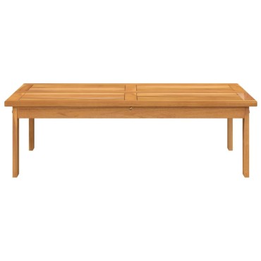 vidaXL Τραπέζι Κήπου 100x60x30cm από Μασίφ Ξύλο Ακακίας