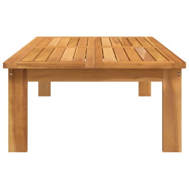 vidaXL Τραπέζι Κήπου 100x60x30cm από Μασίφ Ξύλο Ακακίας