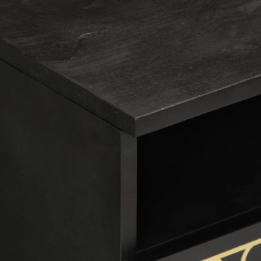 vidaXL Τραπεζάκι Σαλονιού 80x54x40cm από Μασίφ Ξύλο Μάνγκο 1 τεμ.