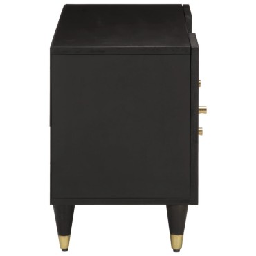 vidaXL Έπιπλο Τηλεόρασης 105x33x46cm από Μασίφ Ξύλο Μάνγκο
